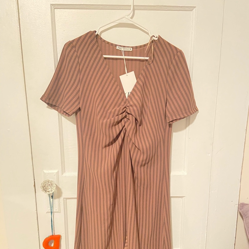 Zara Purple Midi Dress